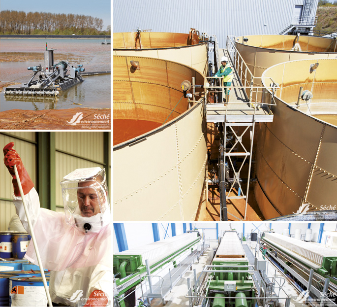 Traitement d'effluents et boues industriels