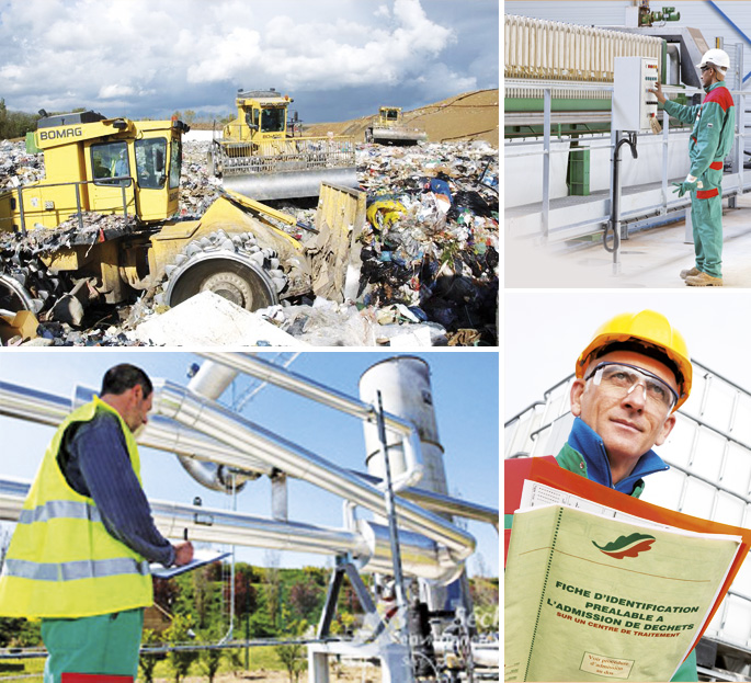 Sur vos sites de traitement